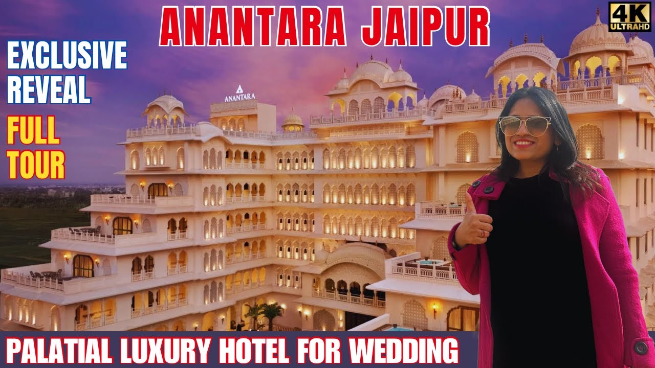 Exclusive Full Tour of Anantara Jewel Bagh Jaipur | Palatial Luxury for Dream Weddings