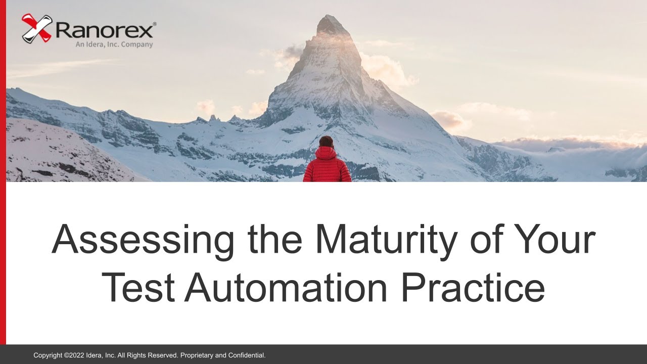 Assessing the Maturity of Your Test Automation Practice