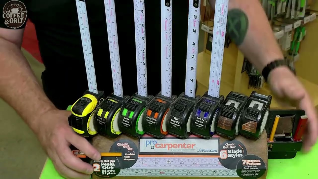 Coffee & Grit | Fastcap Tape Measures