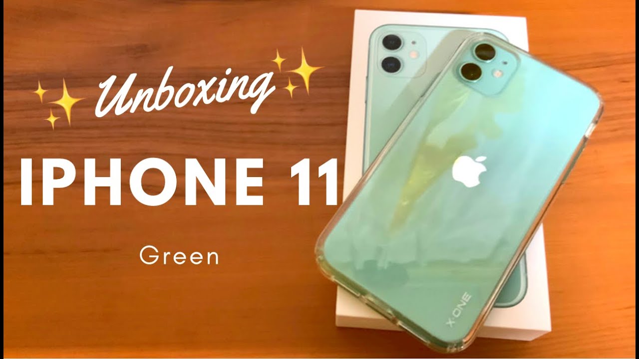Unboxing iPhone 11 Green