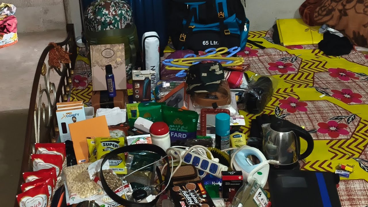 SSC GD Bag packing video...SSB Bag packing 🧳#ssbjoining #ssb #sscgd #sscgdjoining