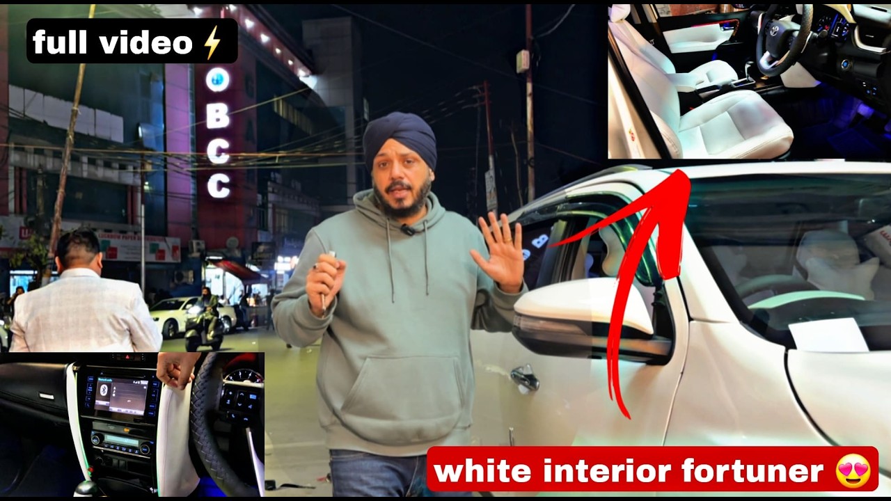 Toyota Fortuner Interior Upgrade Full Vlog 🔥 | Luxury Modification by Singh Accessories Lucknow