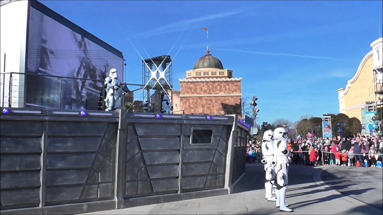 Storm Trooper March Disneyland Paris January 2017