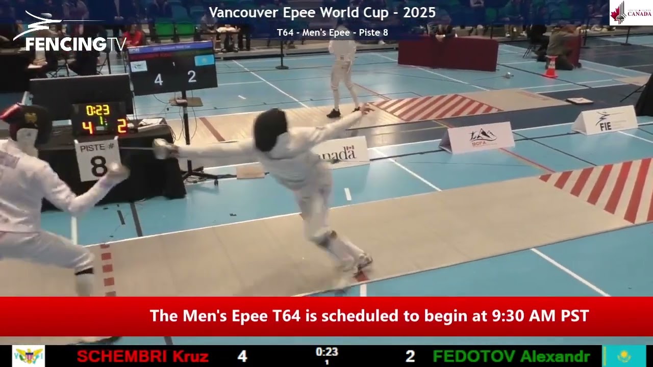 Every Touch From The Vancouver 2025 Men's and Women's Epee World Cup