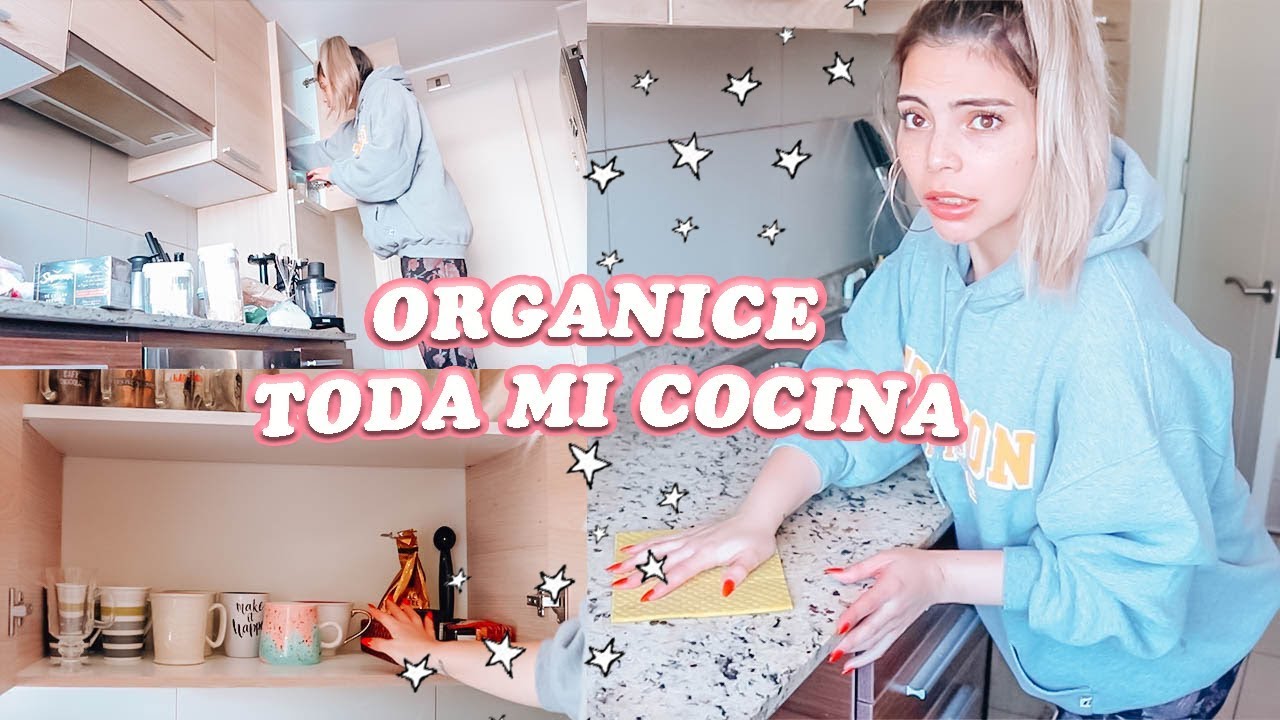 LIMPIE Y ORGANICE MI COCINA POR 4 HORAS !!!