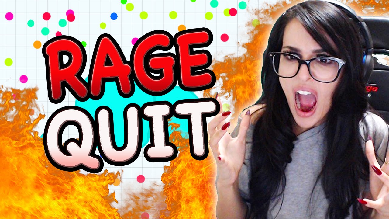 RAGE QUIT | AGAR.IO