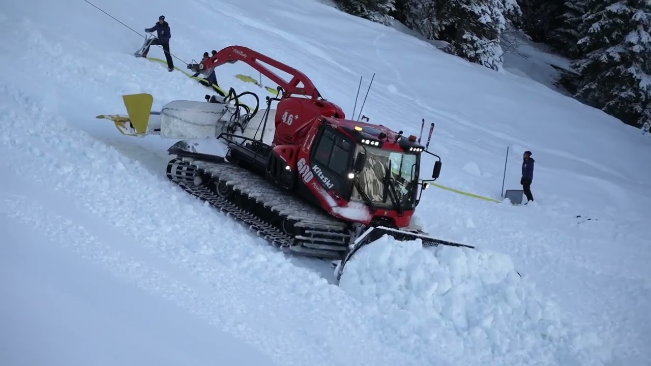 Hahnenkammrennen 2022 - Die Legende unter den Pistenraupen-Fahrern