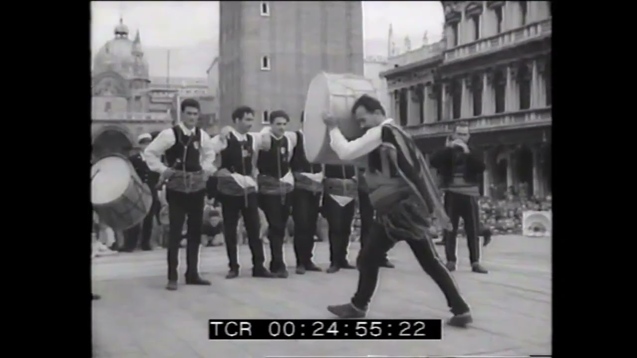 Davulcu Mahir Dağlı (Karayılan)/ 1949 Venedik Uluslararası Müzik, Dans ve Halk Oyunları Festivali