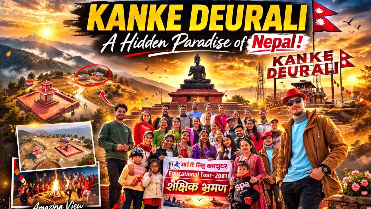 शैक्षिक भ्रमणको रमाइलो दिन 😍 | Kankedeurali Tour Vlog #ultimate #games #enjoying #computertrainig 