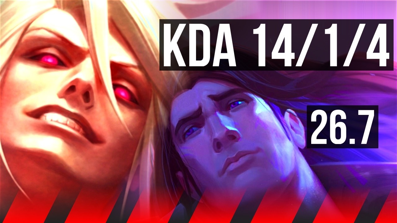 VLADIMIR vs TARIC (TOP) | Good KDA: 14/1/4 | NA Master | 26.7