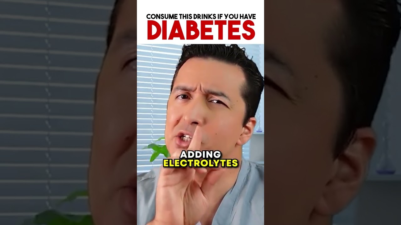Drink WATER if you have DIABETES *Doctor Explains*