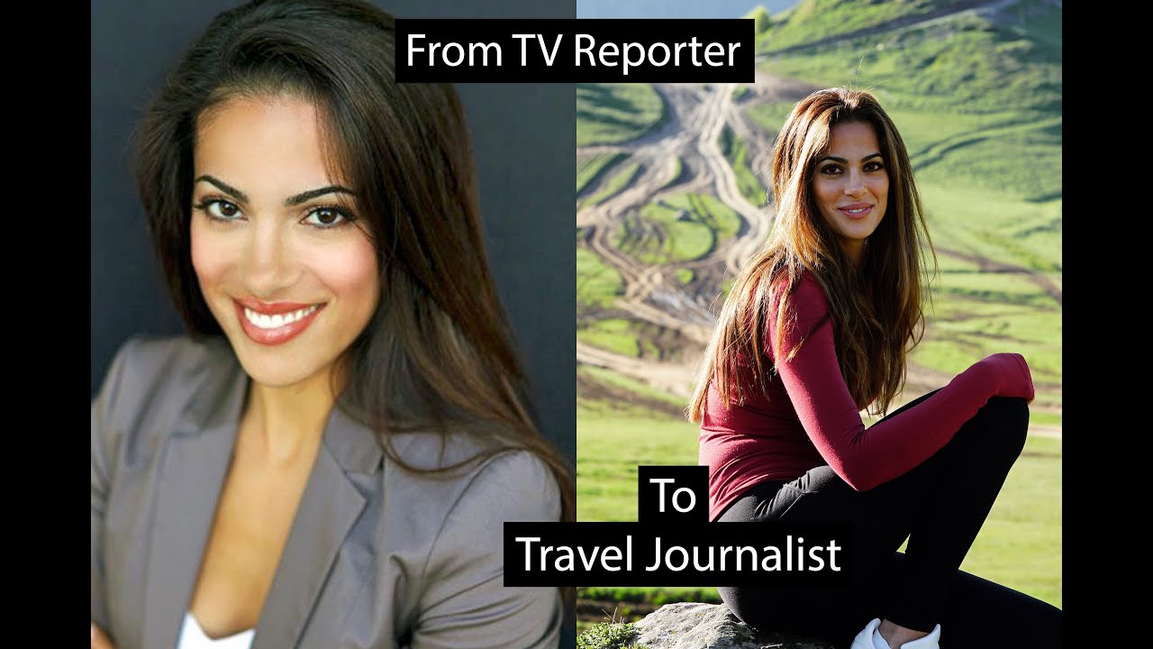 How I became a professional travel journalist! Full story, with clips of past TV jobs.