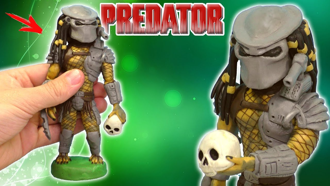 ЛЕПИМ ХИЩНИКА - THE PREDATOR 2018 | CLAY TUTORIAL
