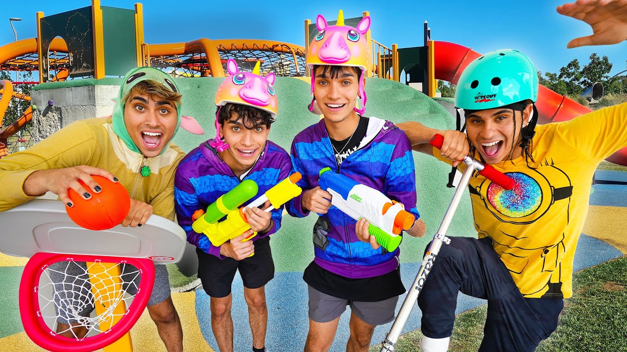 WE BECAME KIDS FOR 24 HOURS!