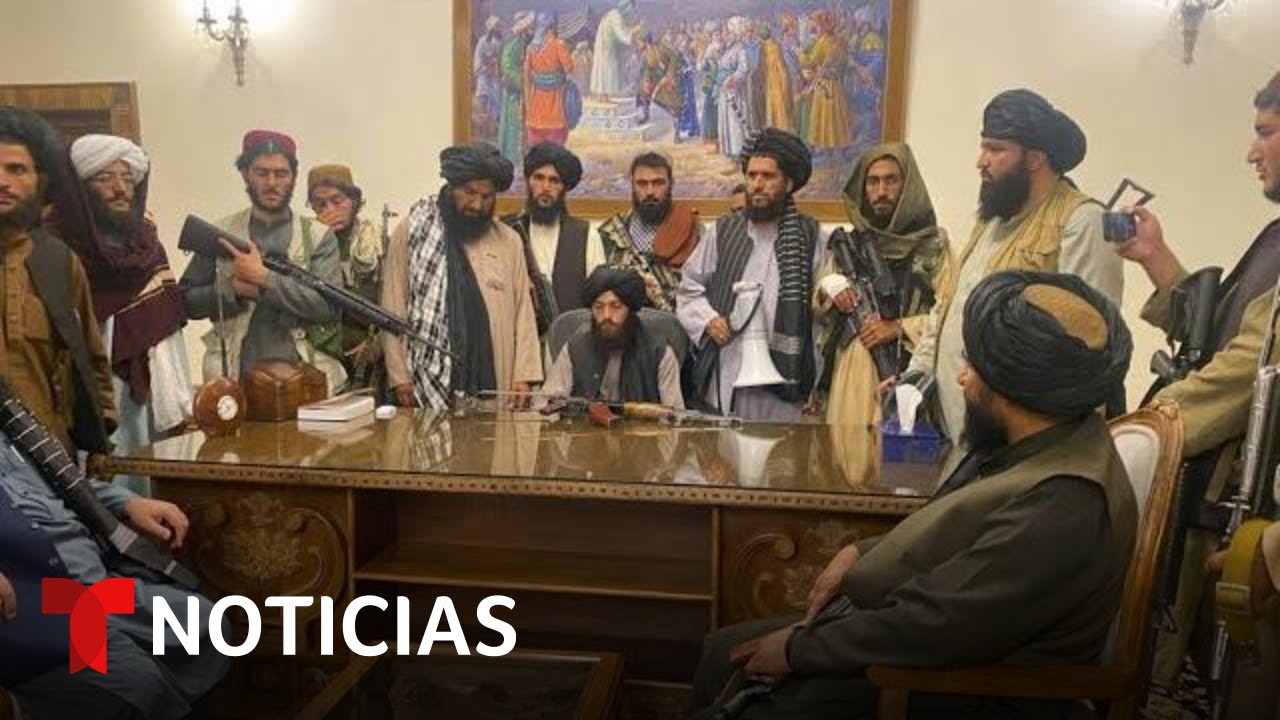 Los talibanes por fin entran a Kabul y recuperan el control de Afganistán | Noticias Telemundo