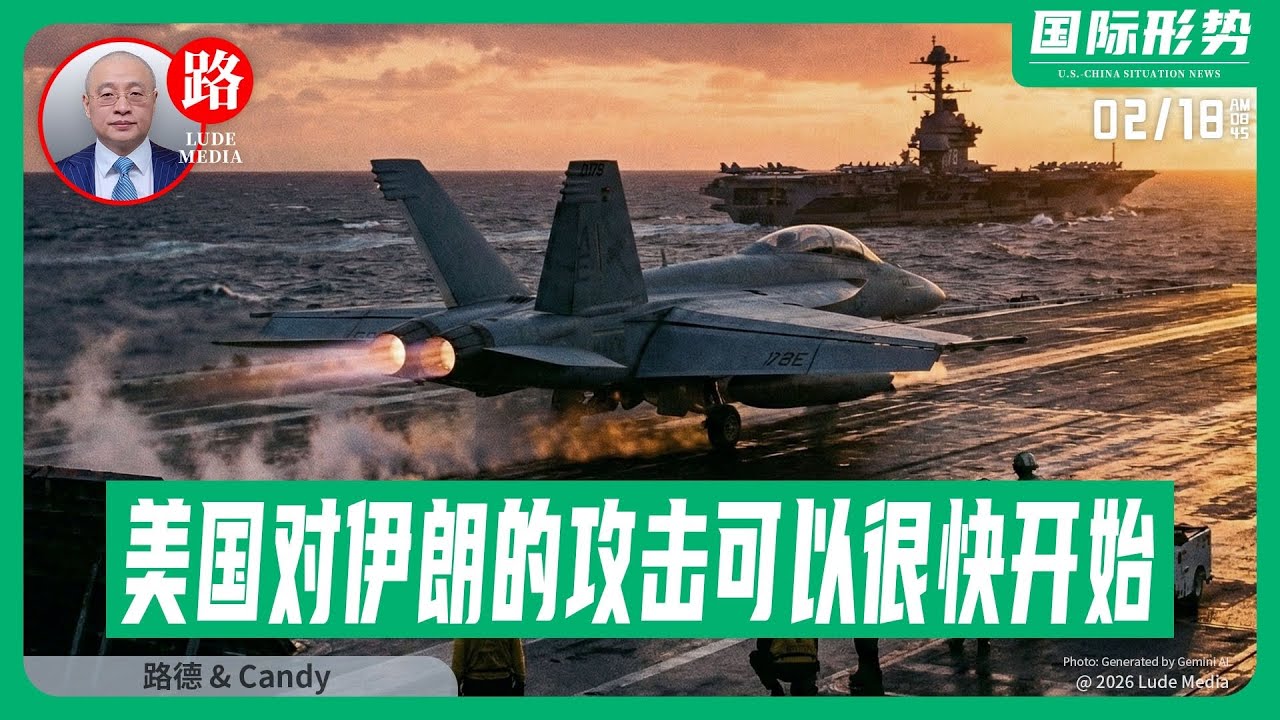 【路德社】美媒：美国对伊朗的攻击“可以很快开始，距离对伊朗大规模打击行动更进一步，伊朗多处重要弹药库等军事资产发生莫名其妙连锁大爆炸；2/18/2026 ｜Candy