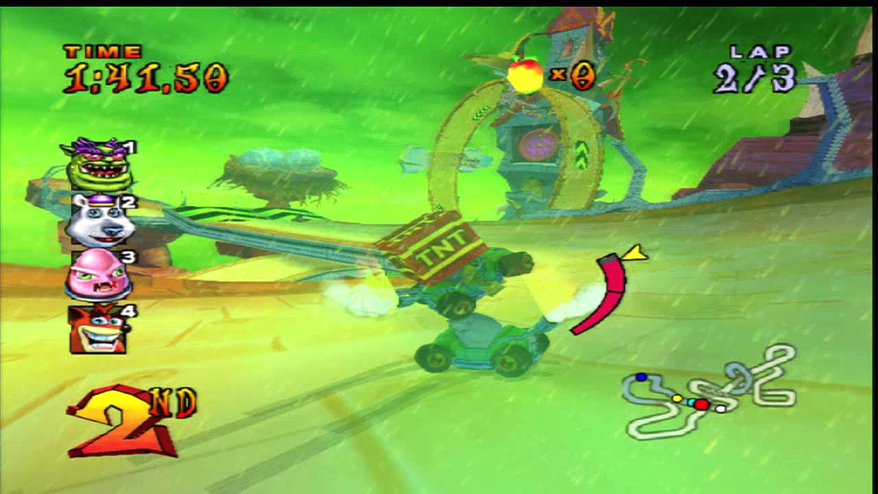 Crash Nitro Kart Aku Cup Polar Gameplay