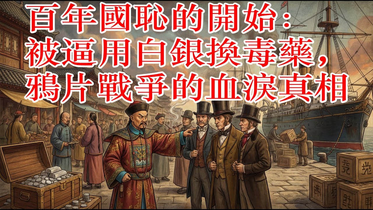 大清帝國个崩潰：英國按怎用鴉片佮砲艦毀滅中國？百年國恥个血淚真相。