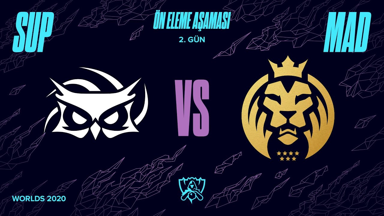 Papara SuperMassive ( SUP ) vs Mad Lions ( MAD ) 3. Maç | Worlds 2020 Ön Eleme 2. Tur