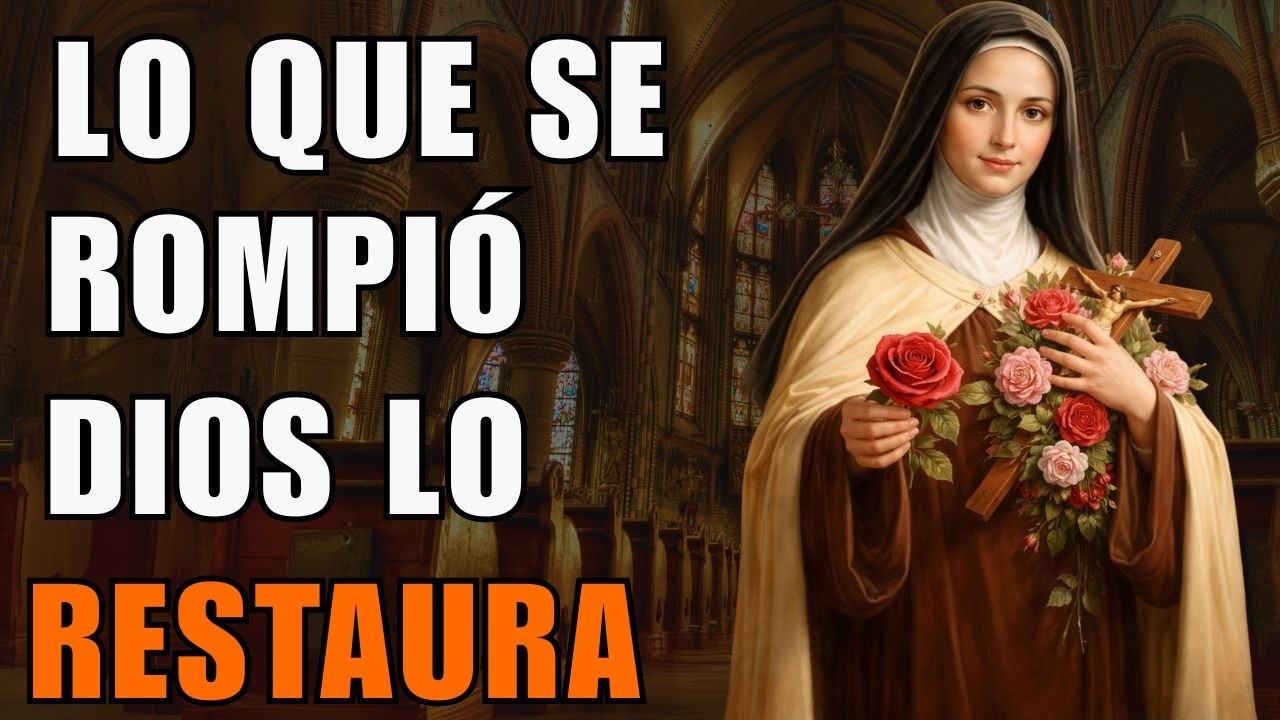 SANTA TERESA: LO QUE SE TE ROMPIÓ… DIOS LO HARÁ NUEVO COMO PROMETIÓ UN CORAZÓN NUEVO