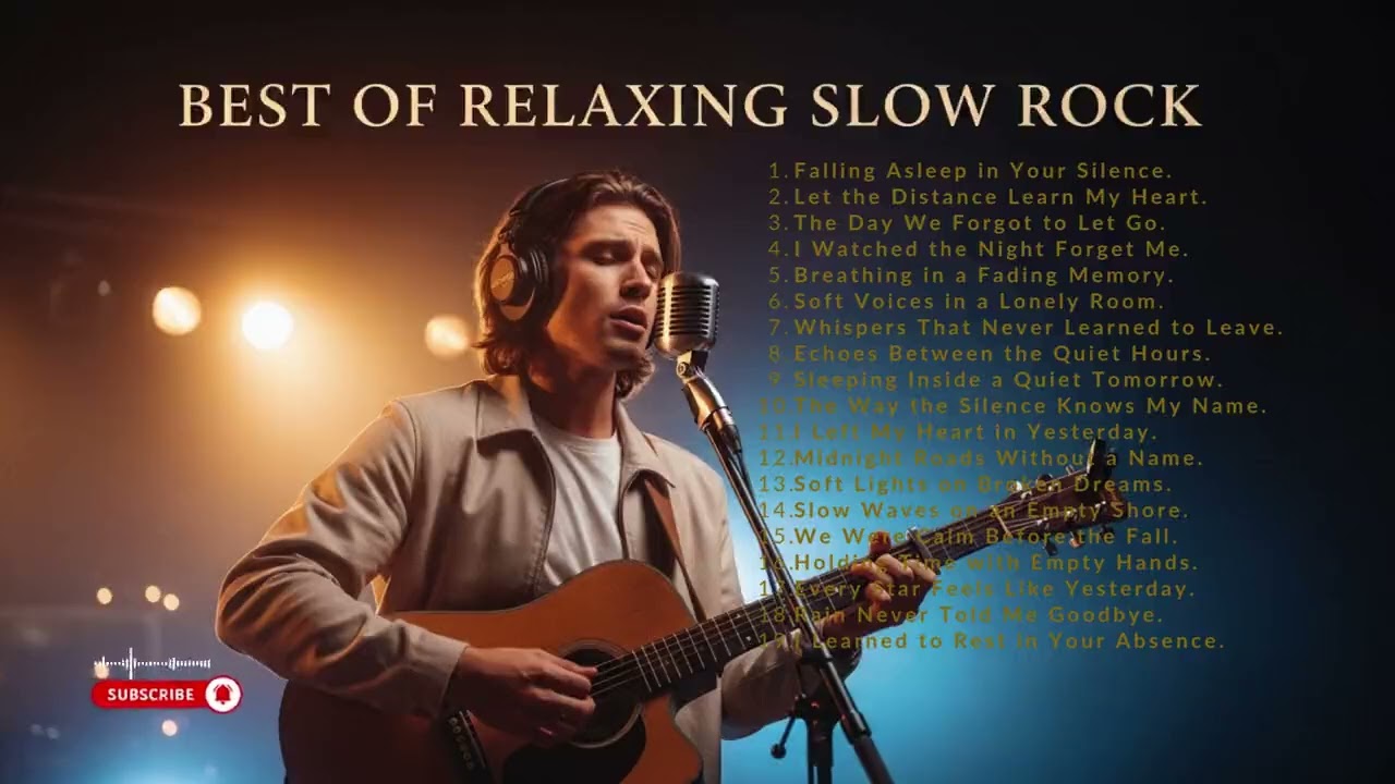 Soft Rock Daily Flow Playlist – Morning Fresh, Afternoon Chill and Night Relax Rock Mix