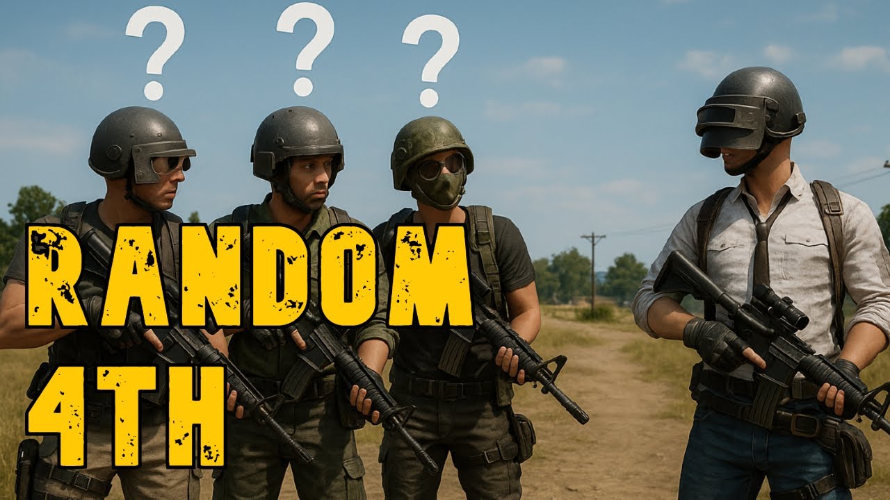 Replacing Our 4th With A RANDO - PUBG Console