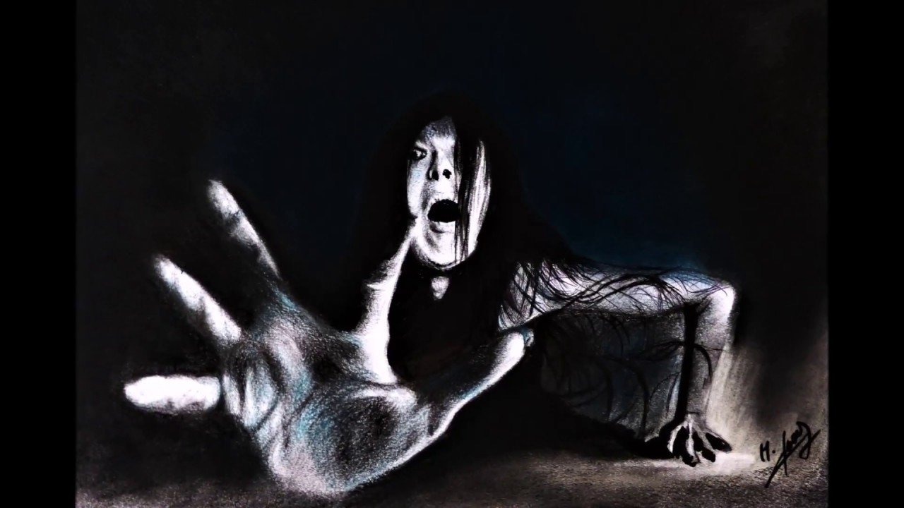 Drawing Kayako Saeki (from the Grudge)