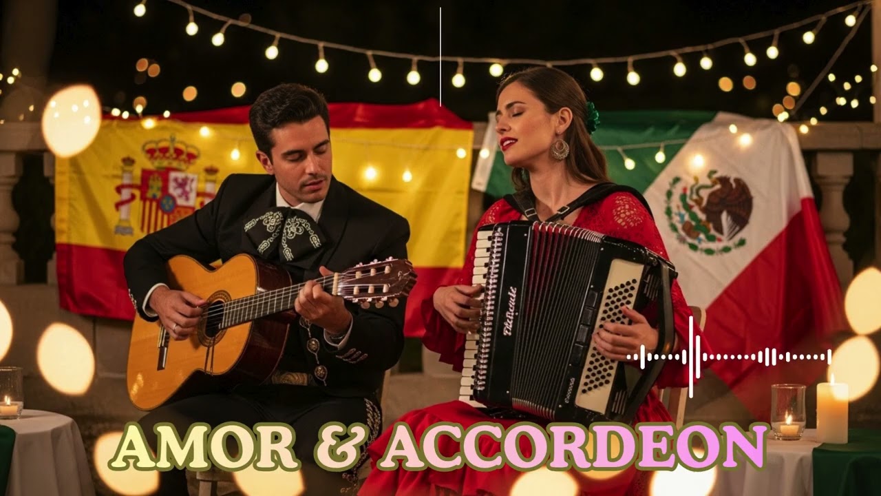 🔥 Latin Passion & European Elegance | Accordion & Guitar Fiesta 💫❤️