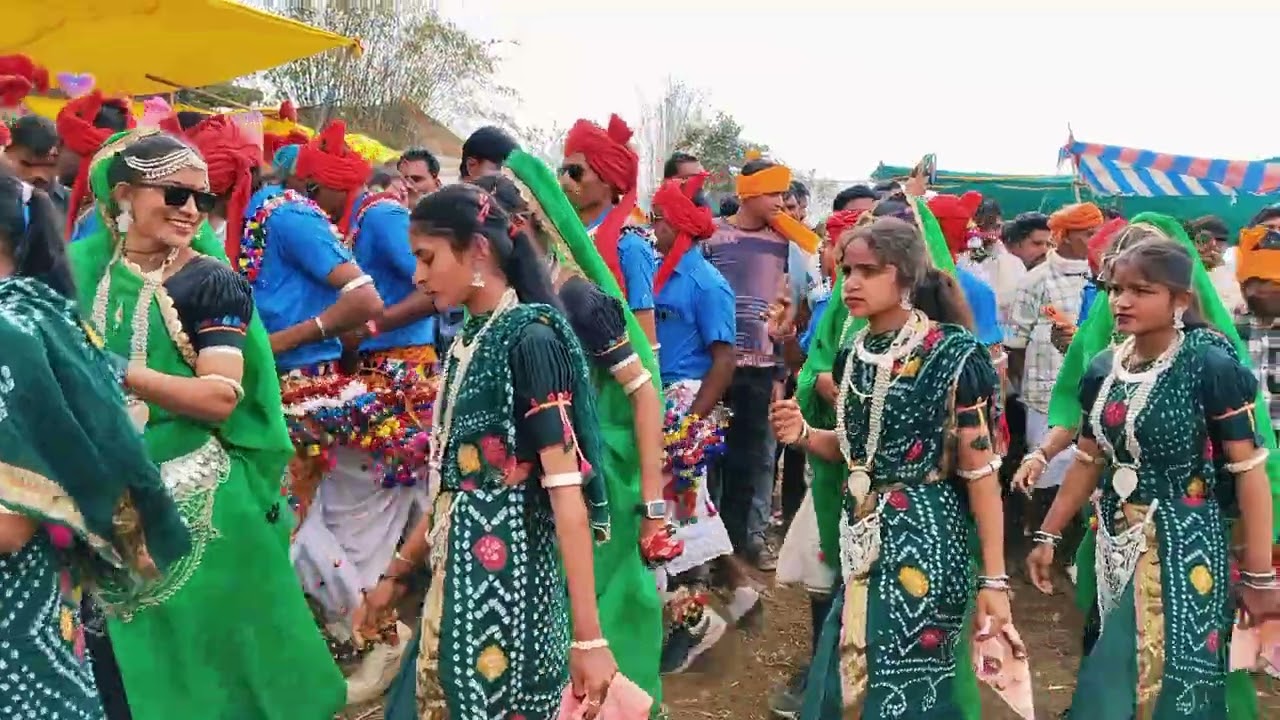 मथवाड़ भोगुरिया पर्व आदिवासी संस्कृति डांस !! Tribal culture dance bhoguriya maila #आदिवासी 