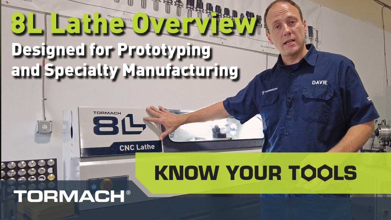 Tormach 8L Lathe Overview - An Affordable Workhorse
