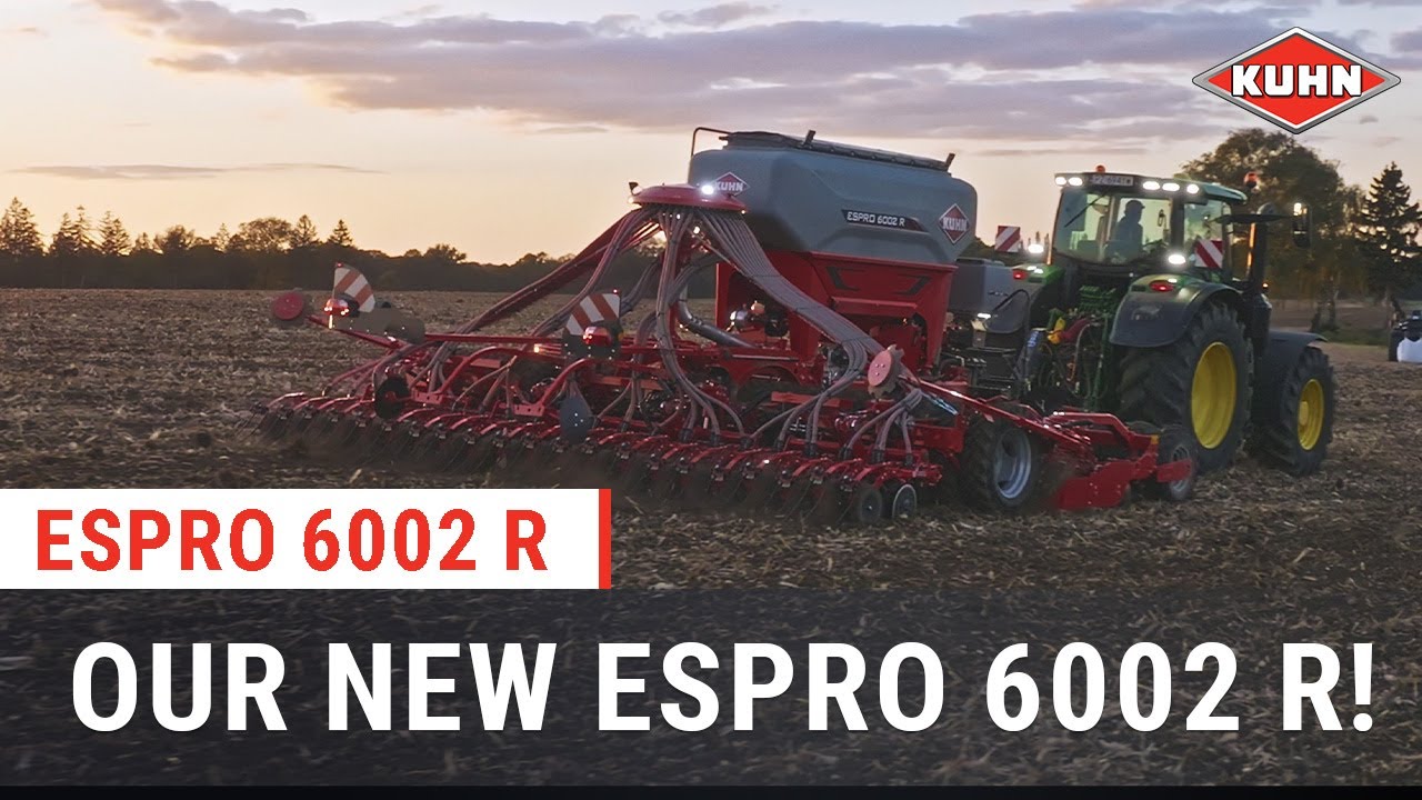 NEW! ESPRO 6002 R &ndash; Min-till seed drill
