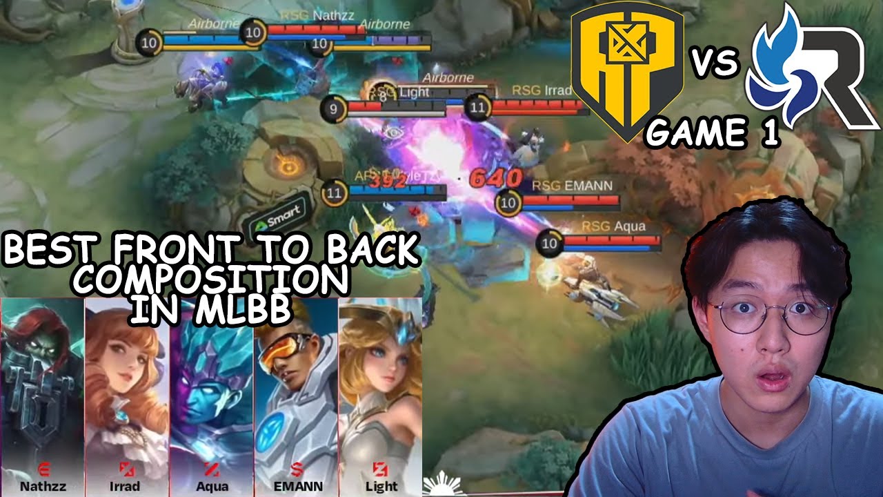 THE BEST FRONT TO BACK COMPOSITION??!!! EASY Teamfights! AP Bren VS RSG PH Game 1 Analysis/Reaction