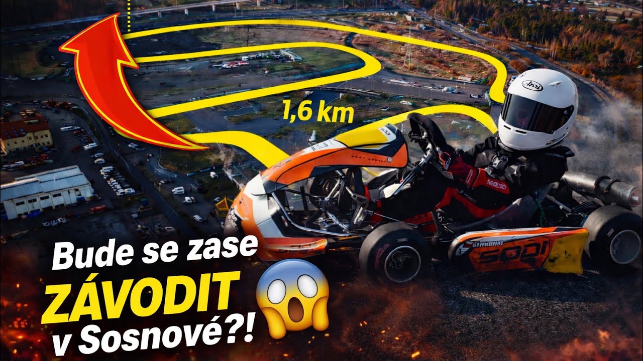 Vrátí se motokárové závody do Sosnové? - Kluci a káry 29.díl