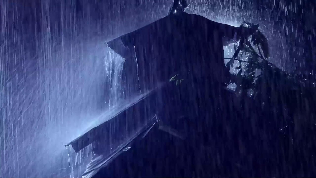 Beat Insomnia Fast with Torrential Rain & Thunder on a Tin Roof