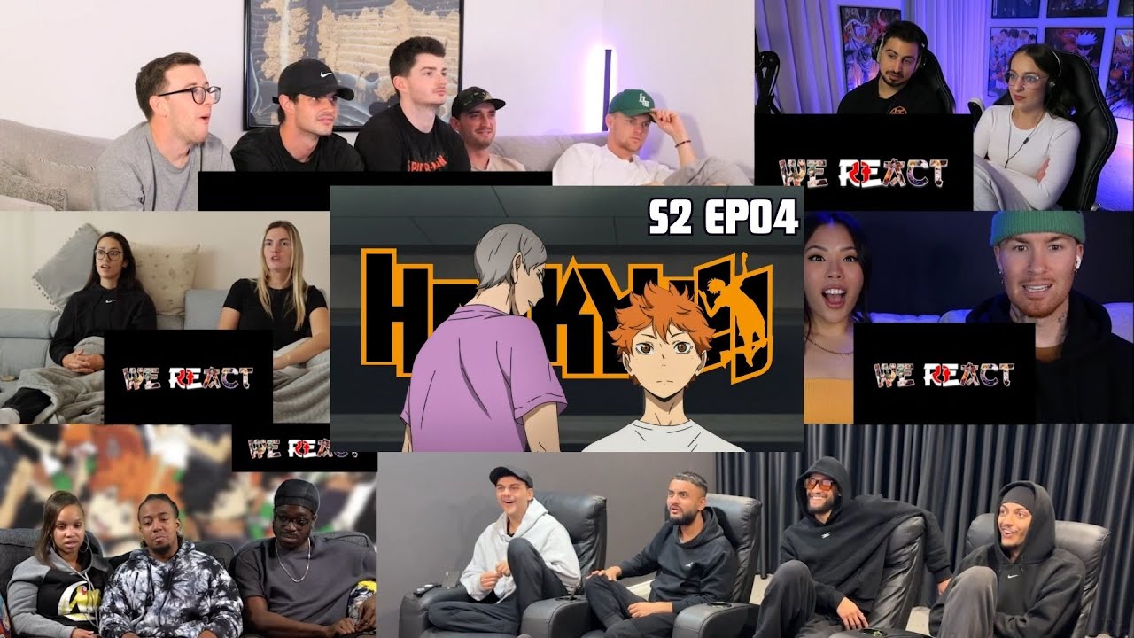 Haikyuu Season 02 Episode 04 | Reaction Mashup