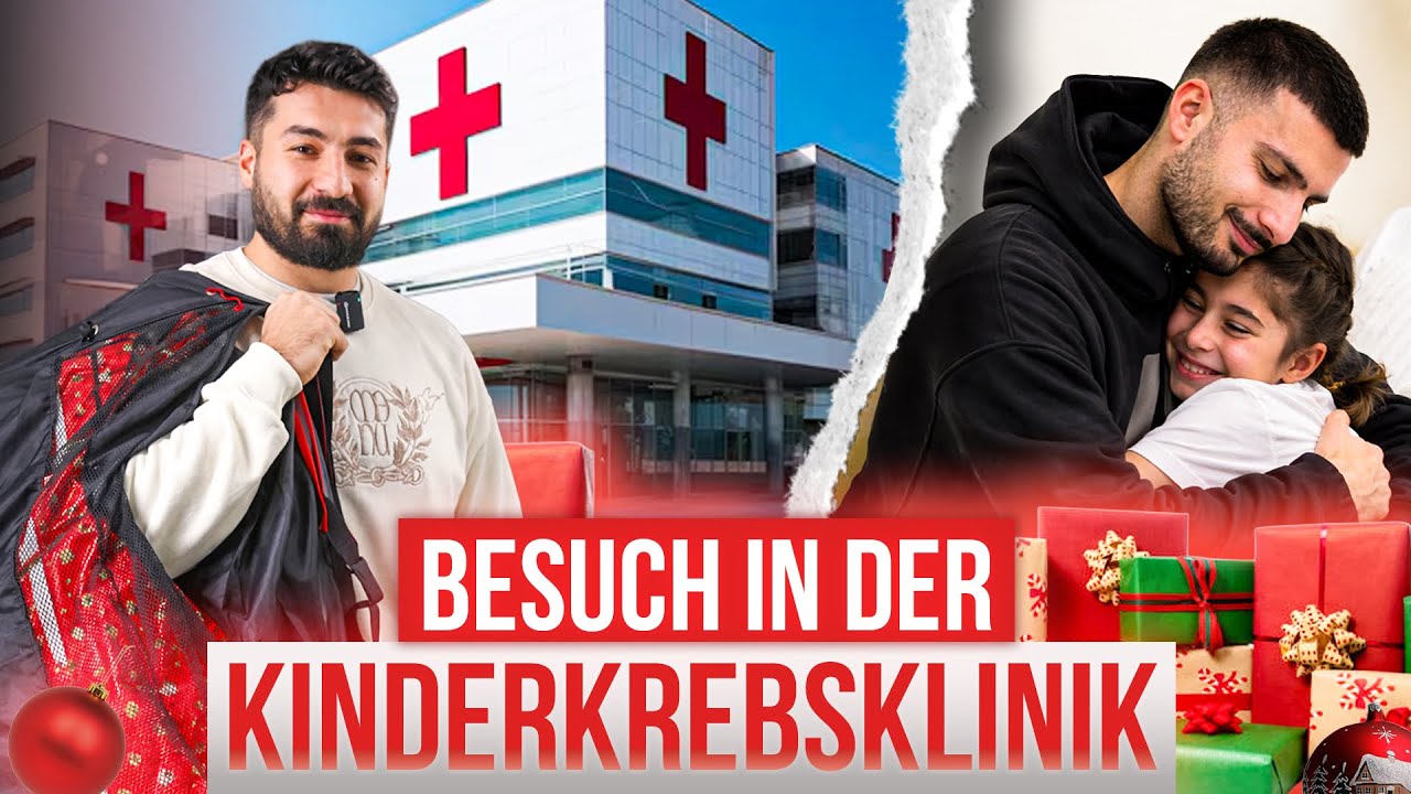 Deniz & Diyar beschenken Kinder im Krankenhaus🎄🎁