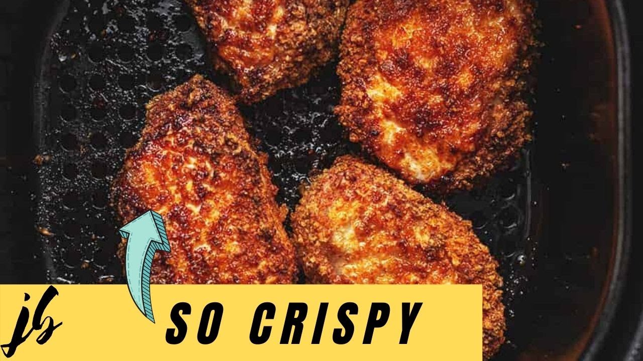Keto Pork Chops Recipe - Crispy Air Fryer Pork Chops
