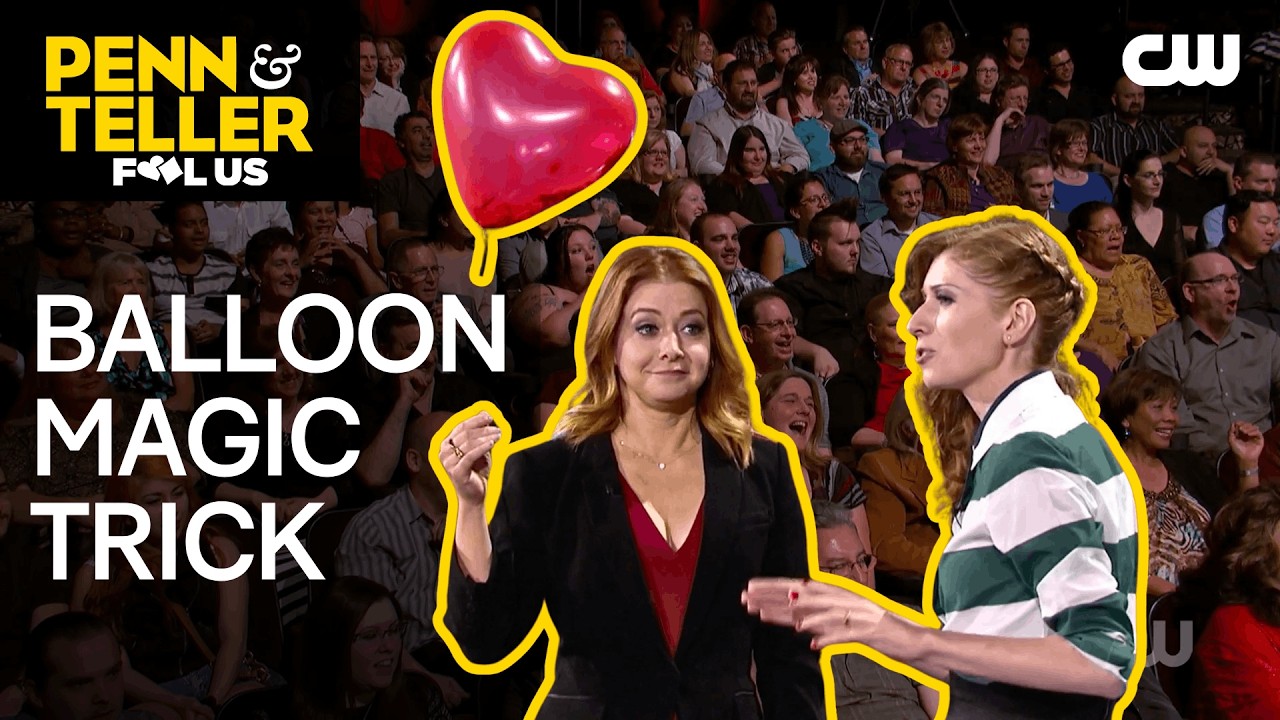 Canadian Magician Performs Balloon Magic Trick | Penn & Teller: Fool Us | The CW