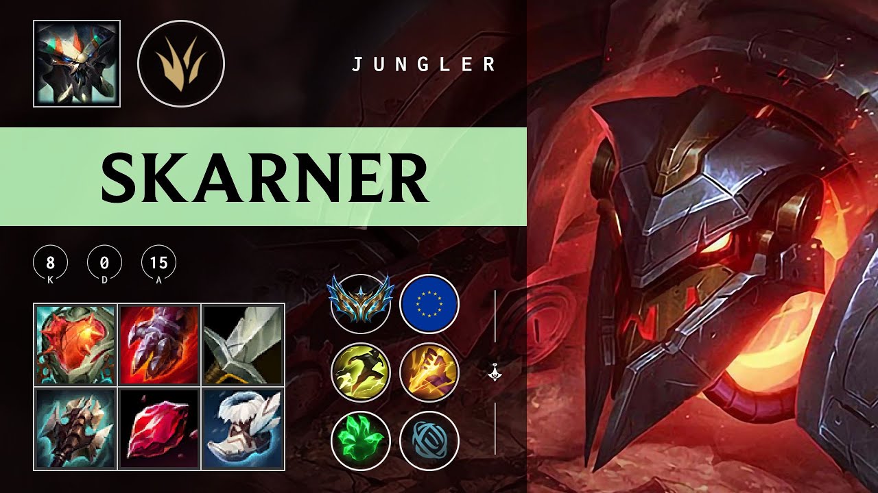 Skarner Jungle vs Trundle - EUW Challenger Patch 25.24