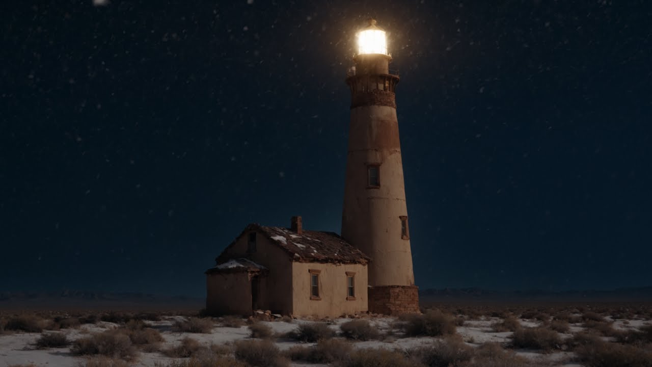 lone beacon in deserted silence | dark ambient atmospheric music