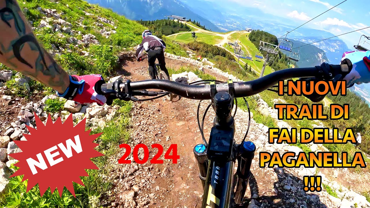 I NUOVI TRAIL DI FAI DELLA PAGANELLA - MTB 2024