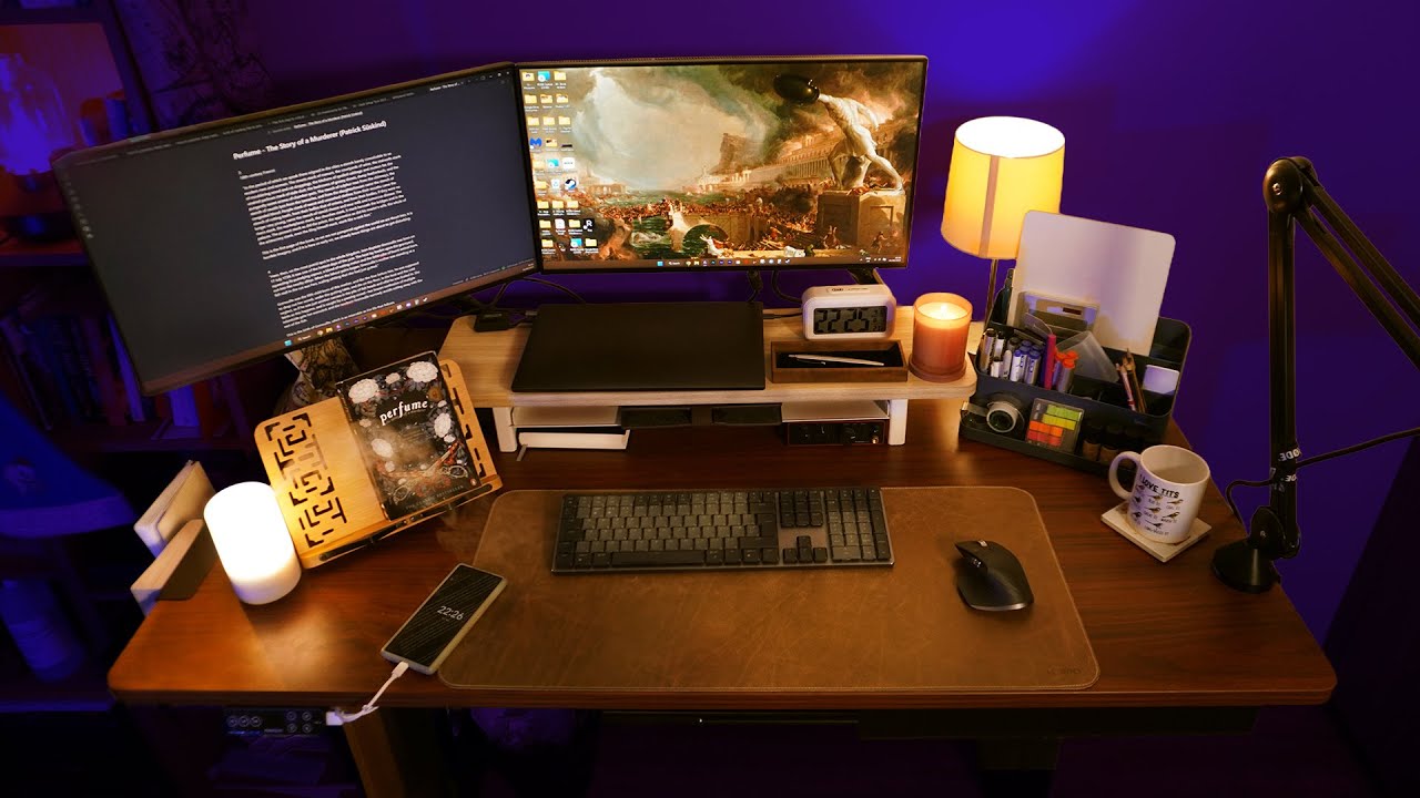 The Ultimate Desk Setup for Learning (cozy & realistic)