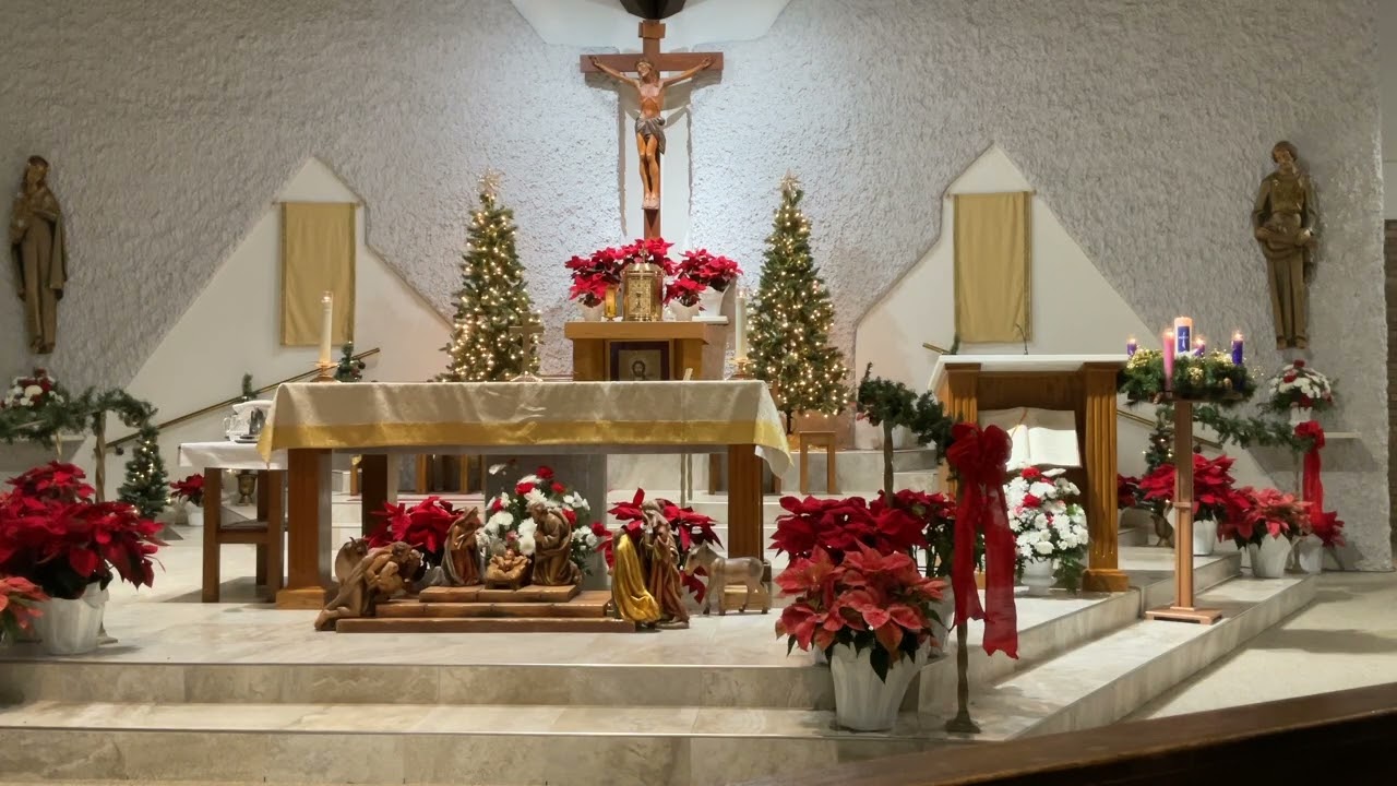 English Mass 1/4/25 with Father Will Ganci at St. John the Evangelist Catholic Church Pensacola, FL