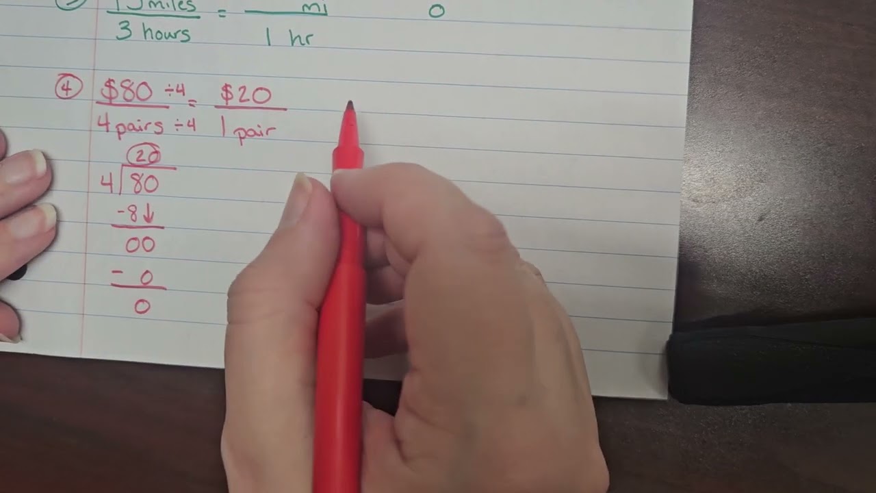 Module 4: Unit Rate