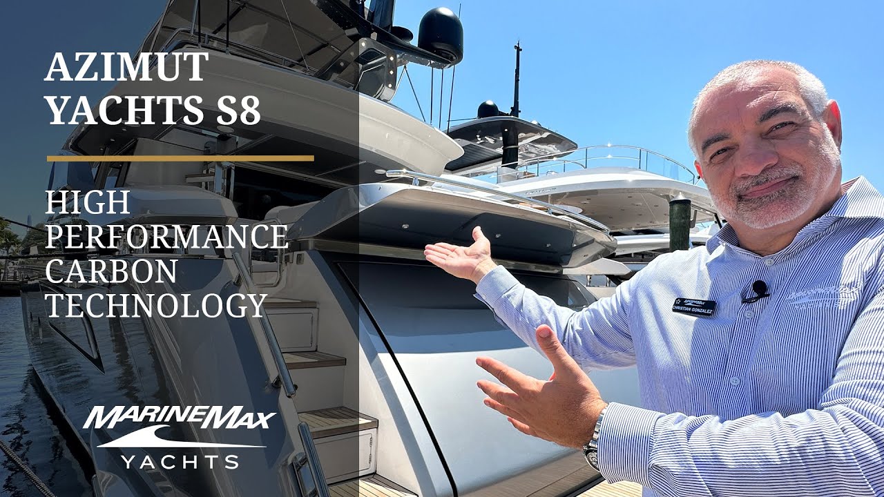 EXCLUSIVE SPORT LUXURY YACHT TOUR | Azimut Yachts S8