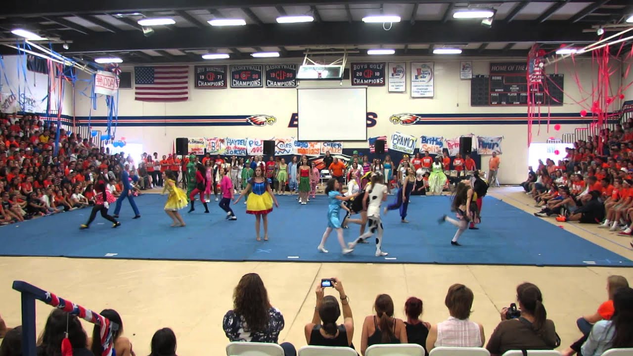 Chaminade Cheer and Dance Eaglemania Rally 2013