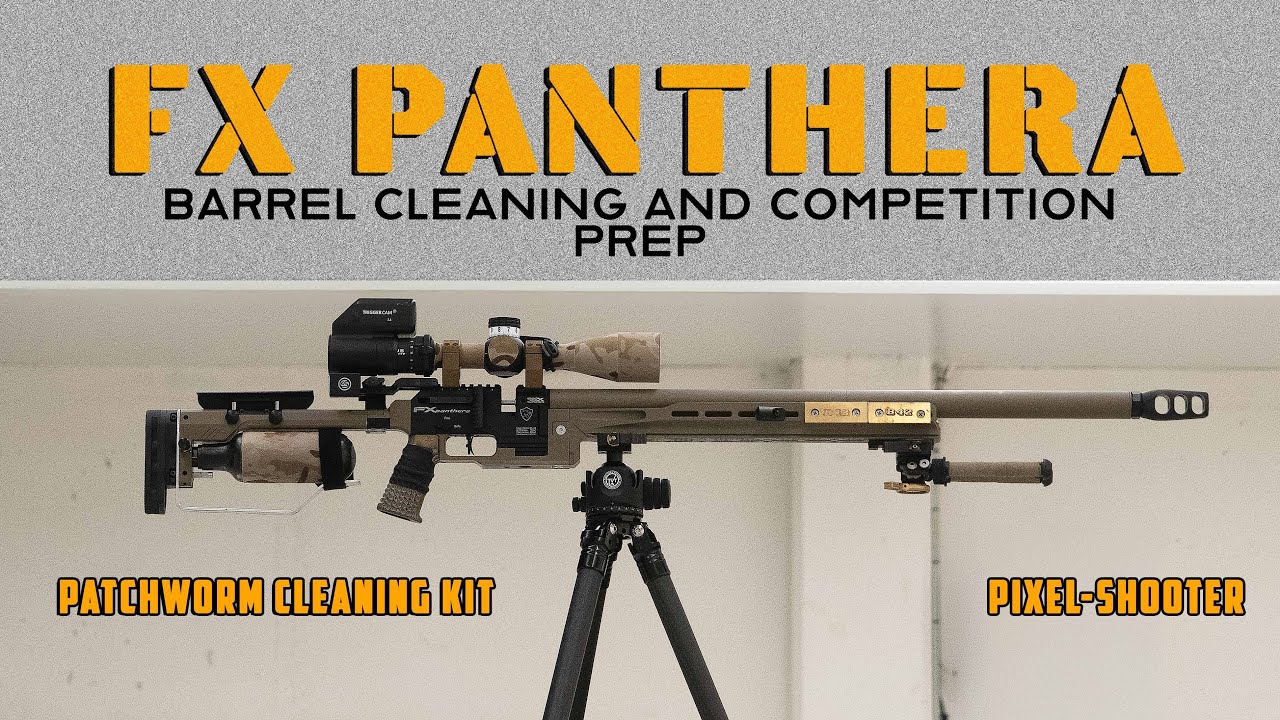 FX Panthera Competition Prep, Cleaning your barrel \ Patchworm Kit
