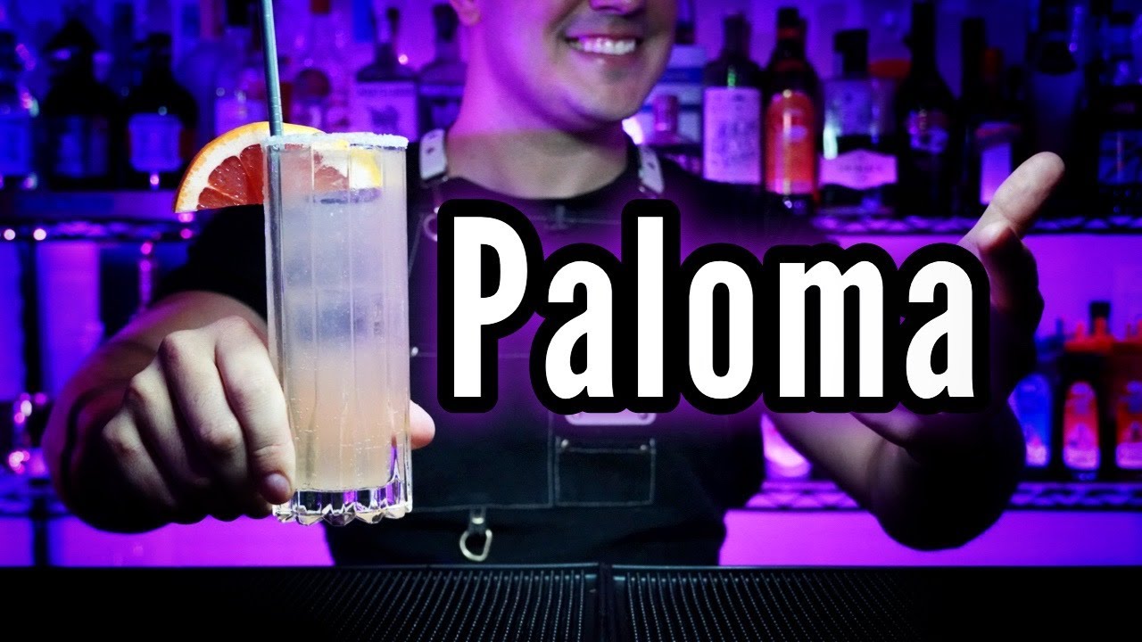 🍊Cocktail Paloma 🕊 #short BEBIDA con tequila!
