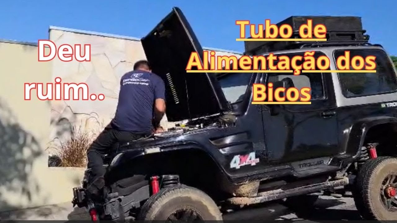 EP3. Tubo de Alimentação dos Bico do Troller 3.0 Quebrou na Canastra