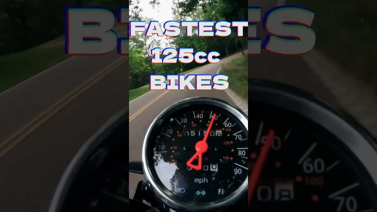 Fastest 125cc Motorbikes 🔥🔥#short #top5 #tierlist #fastest125cc #fastestmotorcycles #fyp #125cc #1